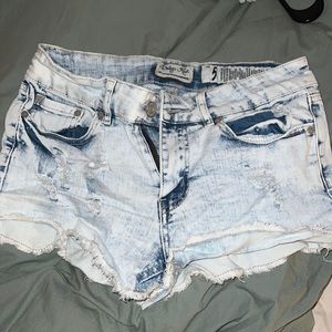 Indigo Rein Stretch Jean Shorts- Size 5